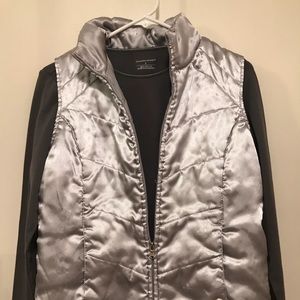 Shirt/vest pair silver